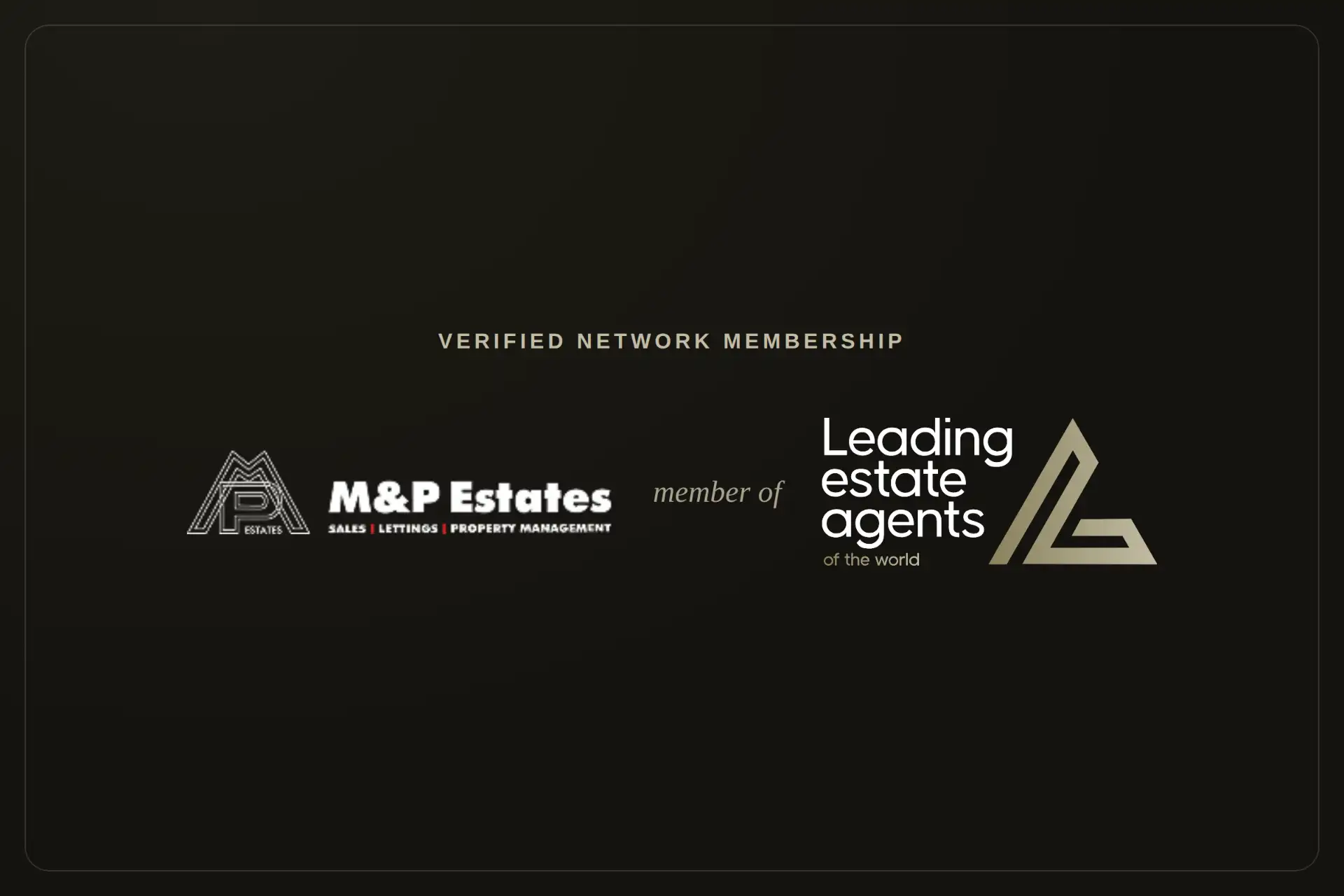 Proud Members of Leading Estate Agents of the World